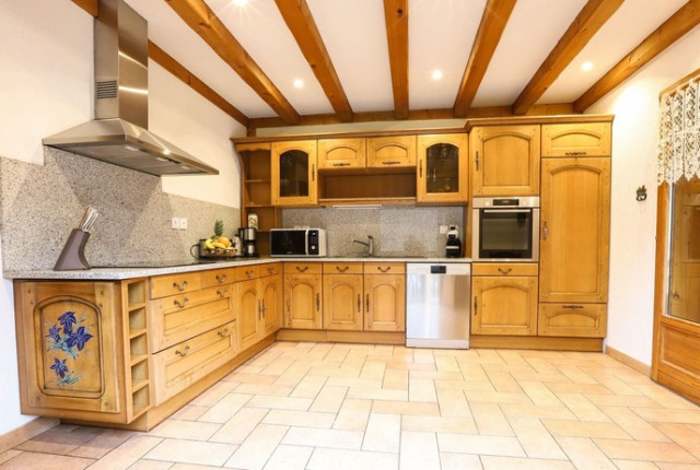 Appartement La Cabane du Haut, cuisine, Châtel Les Portes du Soleil