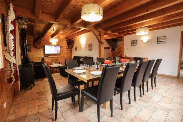 Appartement La Cabane du Haut, salle à manger, Châtel Les Portes du Soleil