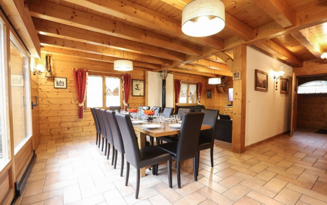 Appartement La Cabane du Haut, salle à manger, Châtel Les Portes du Soleil