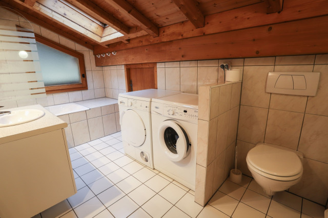 Apartment La Cabane du Haut Bathroom Châtel Mountain