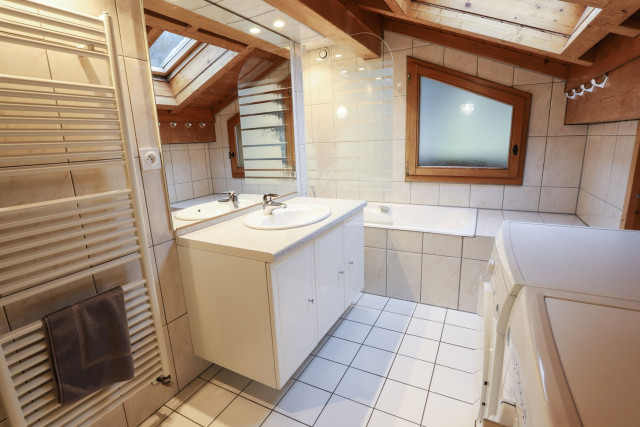 Appartement La Cabane du Haut Salle de bain Châtel Vacances