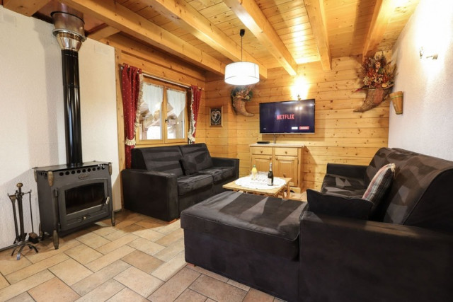 Appartement La Cabane du Haut, salon, Châtel Les Portes du Soleil