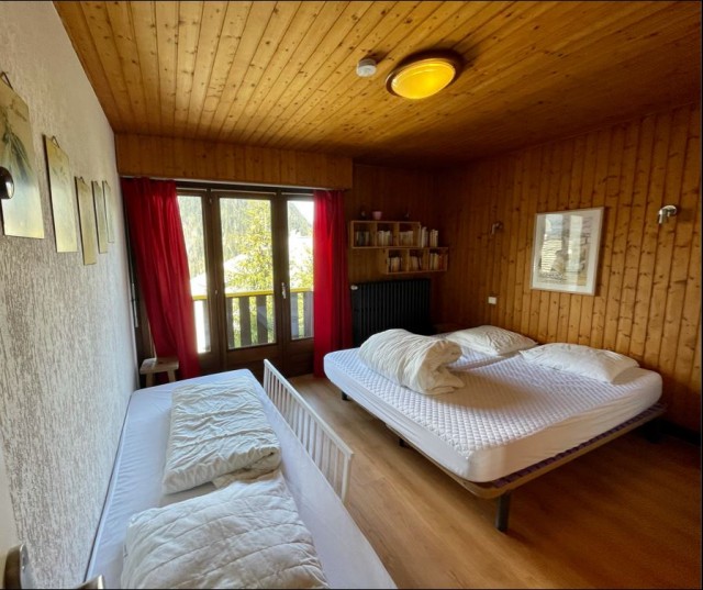 Appartement La Chouta 4  Châtel chambre double 2