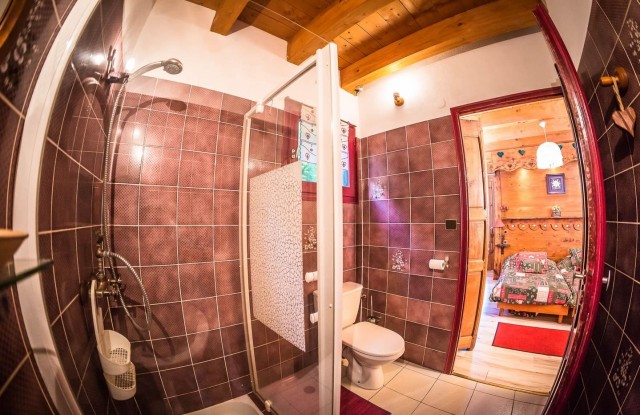 Appartement La Couqueille Salle de douche Châtel