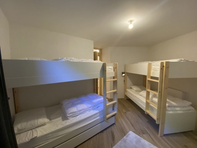 Apartment rental La Crémaillère 101 in Chatel, bedroom 4 sleeps