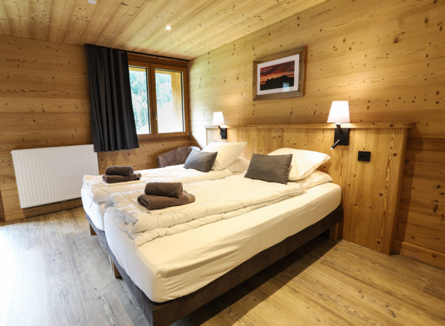 Appartement le Biwak dans chalet la Cascade, Châtel, Chambre 4