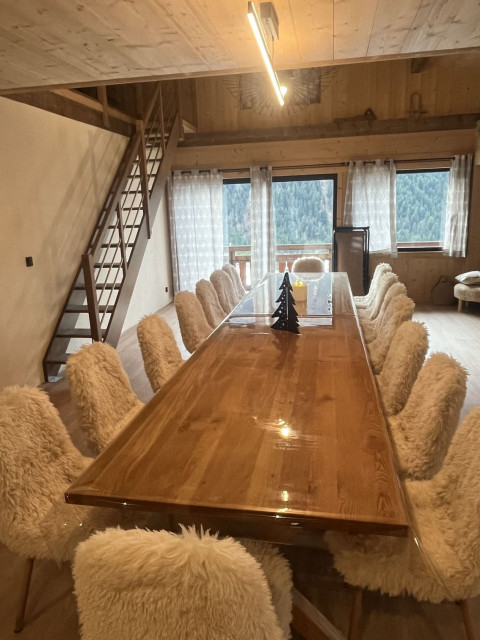 Appartment Le Clos Savoyard, Chatel, dining room, Chatel Reservation