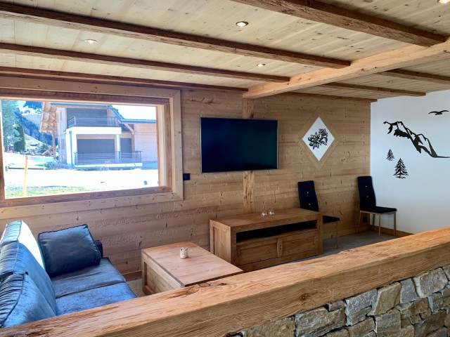 Appartement le Terroit 01B Salon Châtel