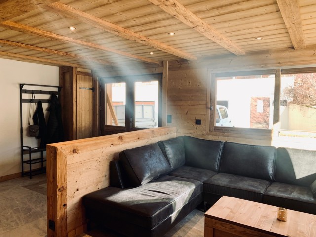 Appartement le Terroit 01B Salon Châtel 74