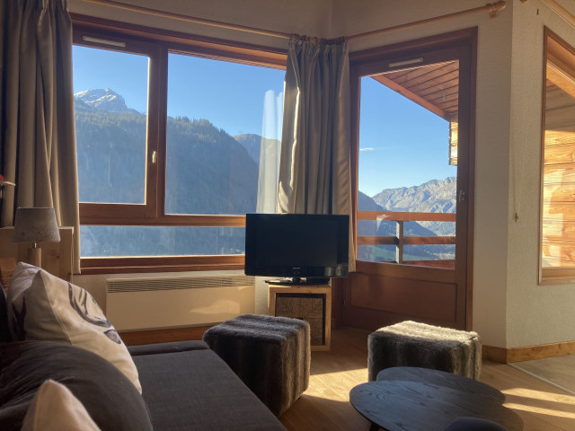 Appartement les Favioles n°9, Séjour, Châtel Portes du Soleil