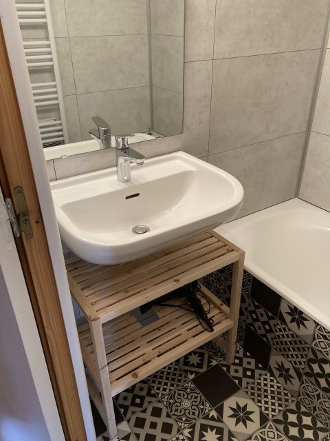 Appartement les Favioles n°9 salle de bain Châtel