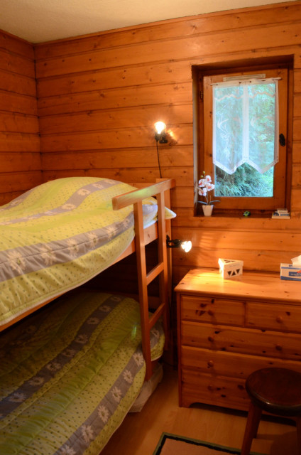 Appartement Les Montagnys 12, coin montagne deux lit superposés, Châtel Haute-Savoie