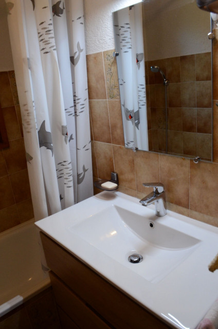Appartement Les Montagnys 12, salle de bain, Châtel Les Portes du Soleil
