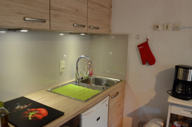 Appartement Les Montagnys, cuisine, Châtel Réservation 