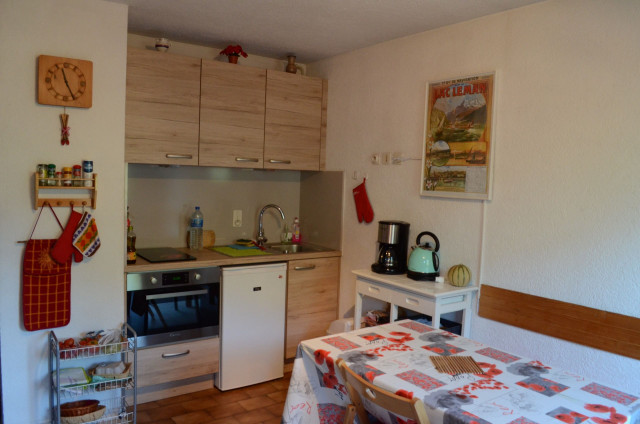 Appartement Les Montagnys, cuisine, Châtel Réservation 