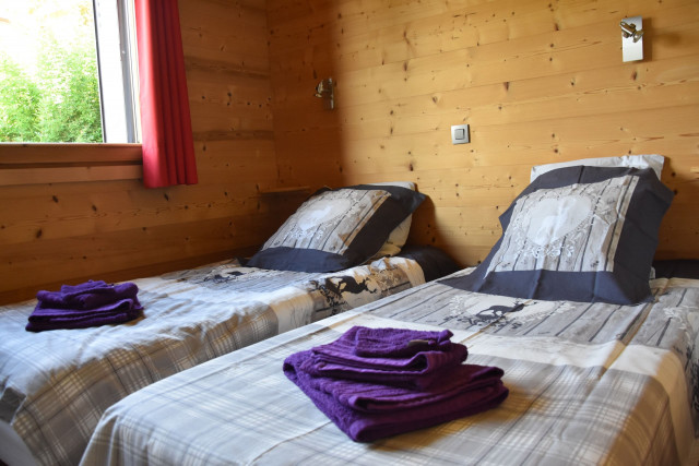 Apartment Les Rhododenrons 108, Room 2 singles, Châtel Les Portes du Soleil
