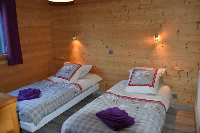 Apartment Les Rhododenrons 108, Room 2 singles, Châtel Les Portes du Soleil