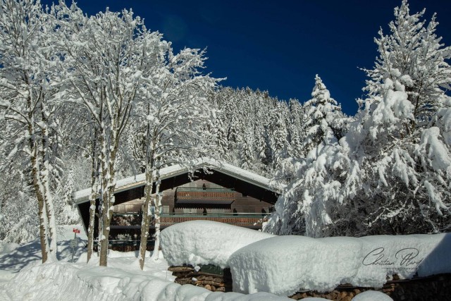 Appartement Les Voinettes 28A, Extérieur Châtel Neige