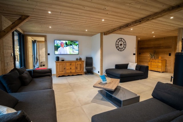 Apartment Martonne Haut, Living- room, Châtel, Family Holiday