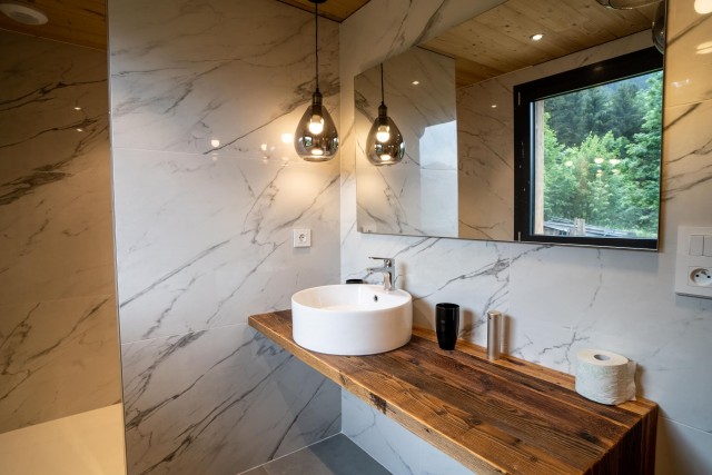 Appartement Martonne Haut Châtel Salle de douche 1a