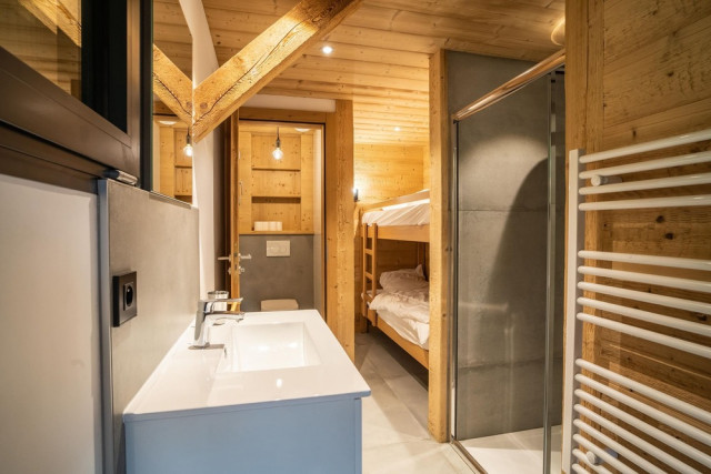 Apartment Martonne Haut,  Shower room, Châtel, Boude 74