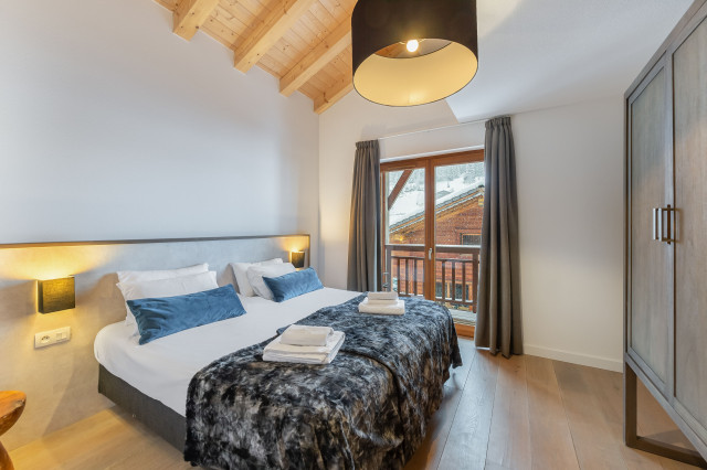 Appartement Mont blanc 08, chambre, Châtel montagne