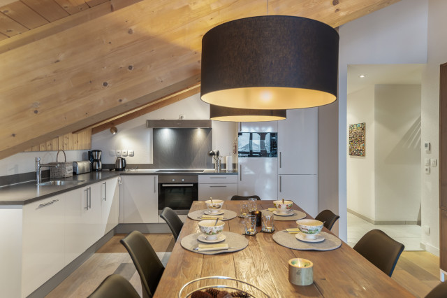 Appartement Mont blanc 08, Salle à manger, Châtel 74390