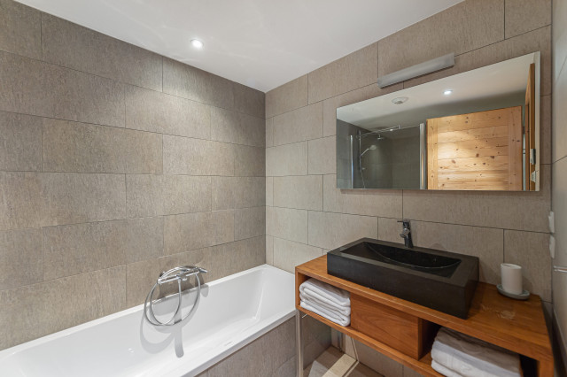 Appartement Mont blanc 08, salle de bain, Châtel montagne