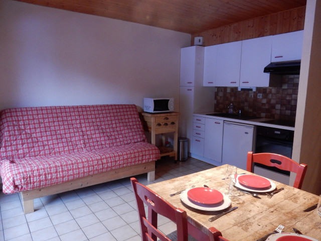 Appartement n°1 dans chalet les bouquetins, Séjour, Châtel haute-savoie