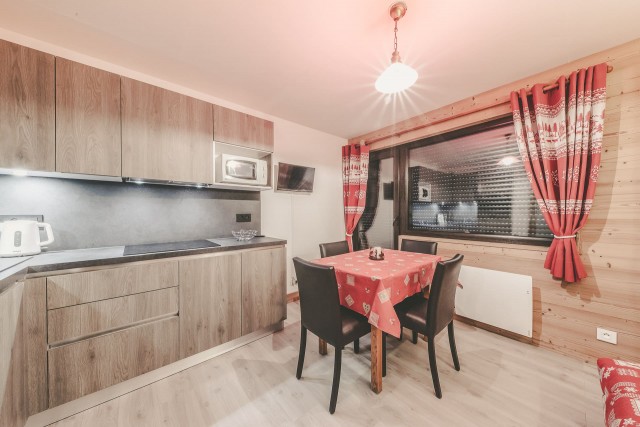 Appartement n°1 dans résidence Lou Candres Séjour, Châtel Haute Savoie