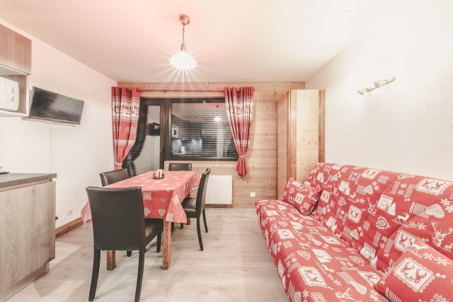 Appartement n°1 dans résidence Lou Candres Séjour, Châtel Portes du Soleil