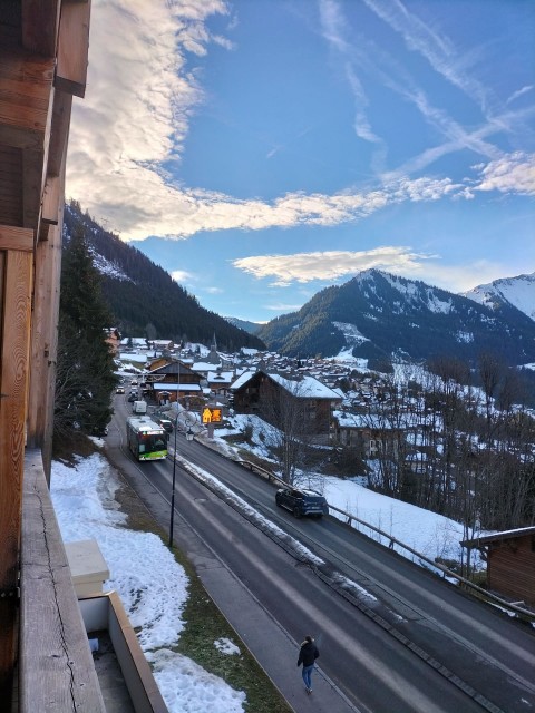 Appartment n°10 in Chalet de Juliette, View from the balcony, Châtel