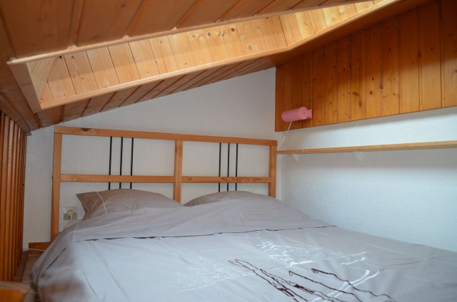 Appartement n°13 B dans résidence les Voinettes, lit en mezzanine, Châtel Portes du Soleil