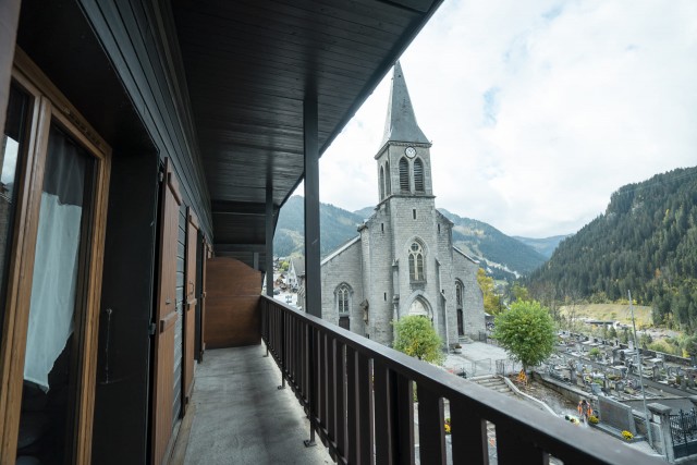 Appartement n°2 Maison des Vallets, Balcon, Châtel Portes du Soleil