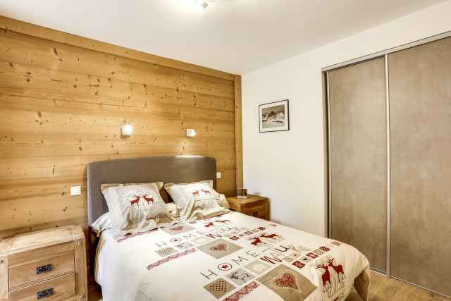 Flat n°204, in residence les loges blanches, Bedroom, Châtel Ski holidays