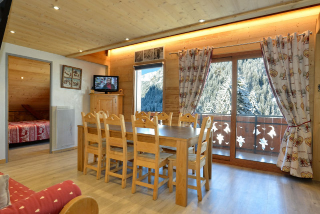 Apartment n°3 in chalet l'EPICEA, Living room, Châtel