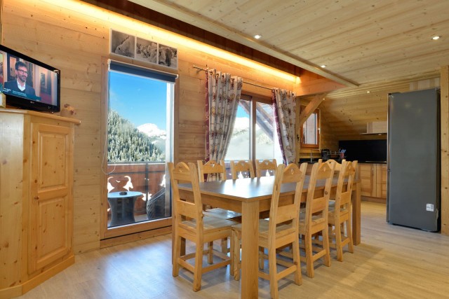 Appartement n°3 dans chalet l'EPICEA, Séjour Châtel 2