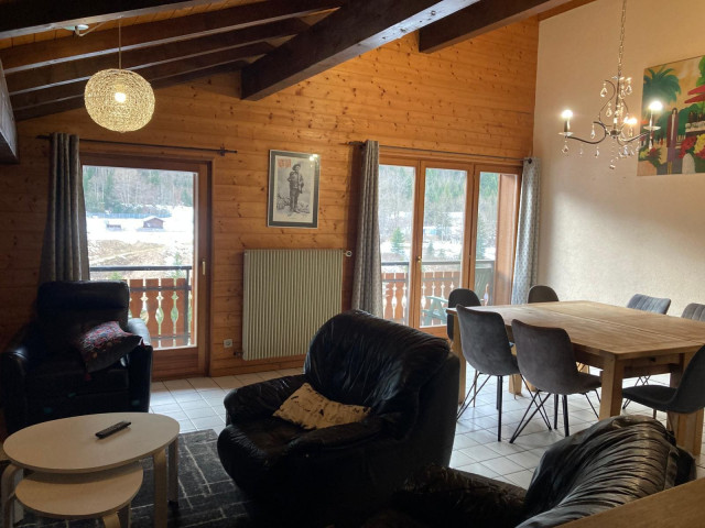 Apartment n°3 in chalet The Bouquetins, Châtel, French ski resort