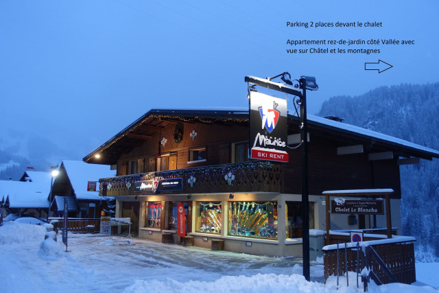 Apartment n°3 in residence The Blanchot, Outside view, Châtel Snow holidays