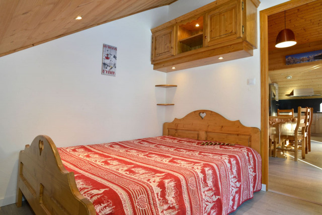 Appartement n°4 chalet L'EPICEA, Chambre double Châtel 