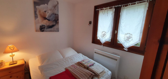Appartement n° 7 A, Résidence les Mermy, Chambre double, Châtel, Location vacances ski