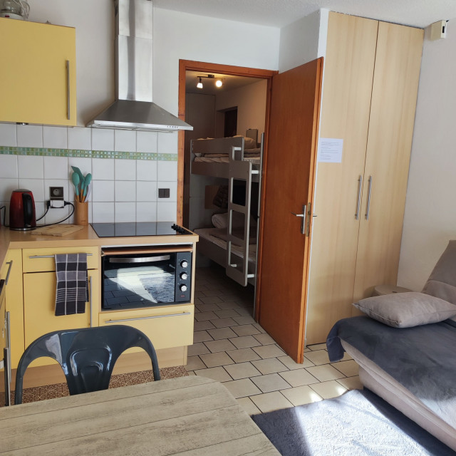 Appartement n° 7 A, Résidence les Mermy, cuisine, Châtel Portes du Soleil