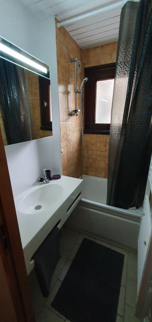 Appartement n° 7 A, Résidence les Mermy, salle de bain, Châtel 