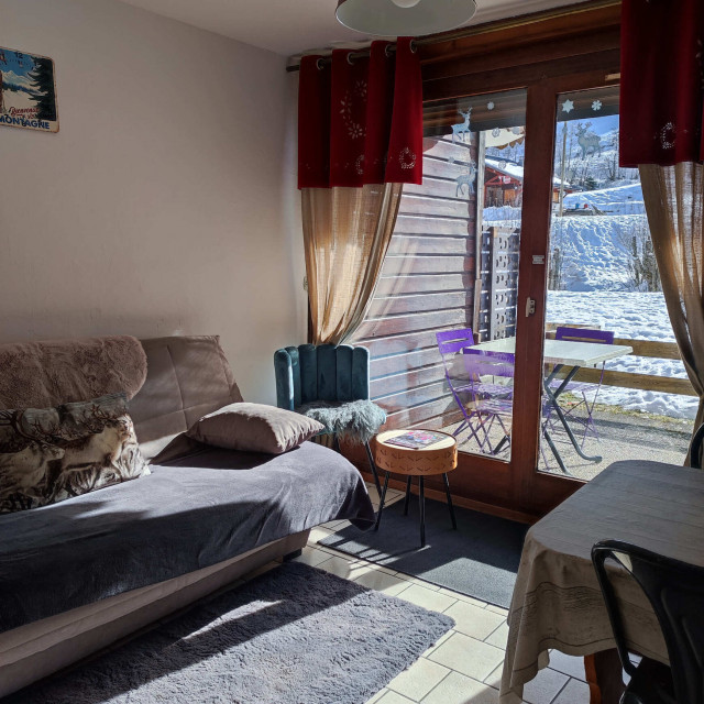 Appartement n° 7 A, Résidence les Mermy, salon, Châtel Portes du Soleil