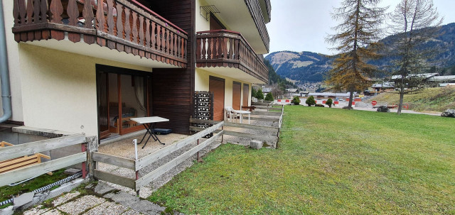 Appartement n° 7 A, Résidence les Mermy, terrasse, Châtel
