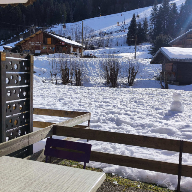 Appartement n° 7 A, Résidence les Mermy, terrasse, Châtel Portes du Soleil