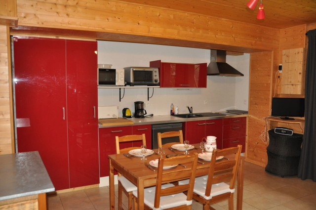 Appartement n°5 dans chalet les bouquetins, Cuisine Châtel