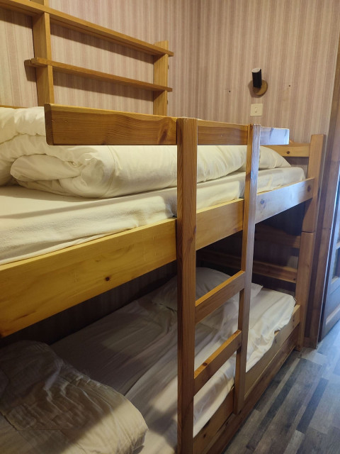 Appartement Orée des Pistes 14, Coin montagne avec 2 lits superposés, Châtel