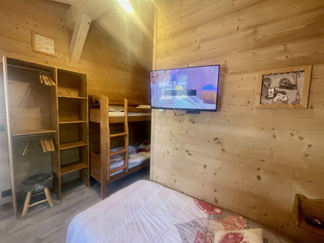 Appartement Ours Châtel, Chambre dans chalet, Chamois Vacances Montagne