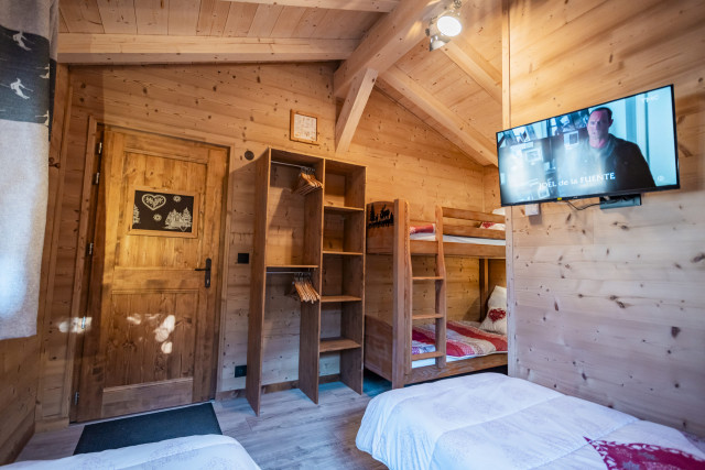 Appartement Ours Châtel, Chambre dans chalet indépendant, Haute Savoie 74390